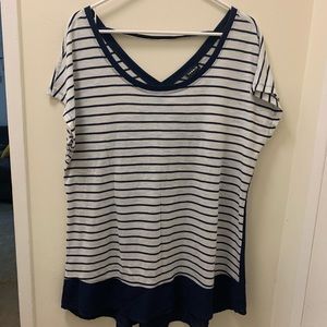 Summer top with pretty back detail